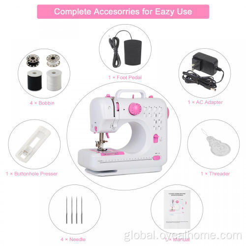 Sewing Supplies Mini Electric Portable Sewing Machine with 12 Stitches Factory